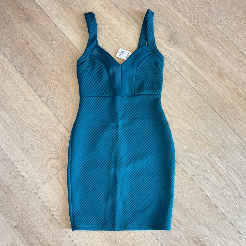 Charlotte Russe Teal Mini Dress